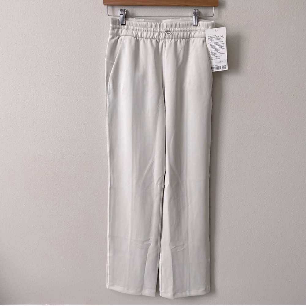 NWT Lululemon Softstreme High-Rise Pant 31” Bone Size 4